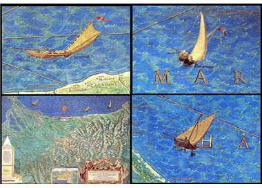VATICAN 1998 Riccione 1998, 4 new postcards