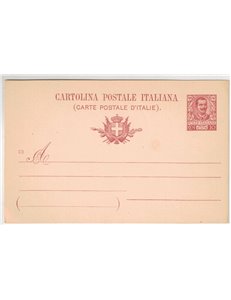 ITALIA REGNO 1903 Cartolina Postale 10 Cent. mill 03 nuova
