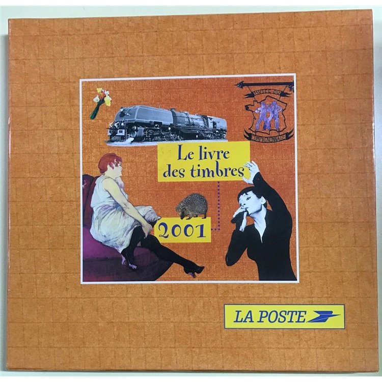 FRANCE 2001 The stamp book