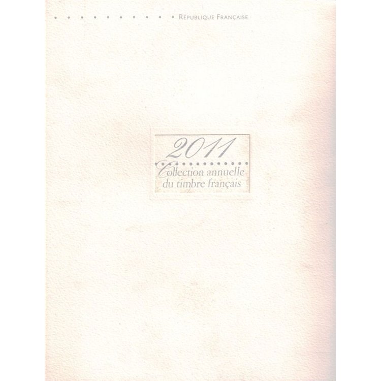 FRANCIA 2011 Libro ufficiale delle poste francesi (annata completa)