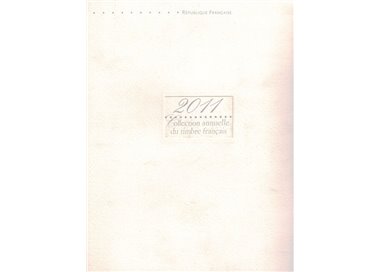 FRANCE 2011 Official French post office booklet (complete year)