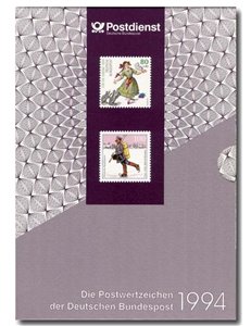 GERMANIA BRD 1994 Libro ufficiale, annata completa MNH**