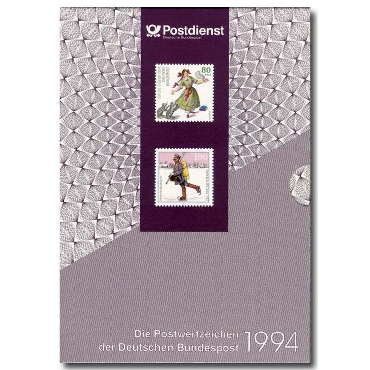 GERMANY BRD 1994 Official book, complete year MNH**