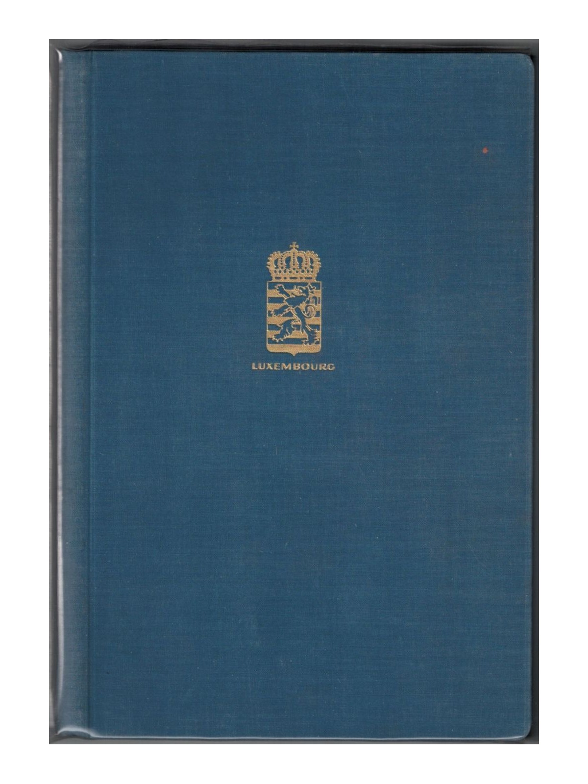 LUSSEMBURGO 1952 Libro ufficiale distribuito alle autorità