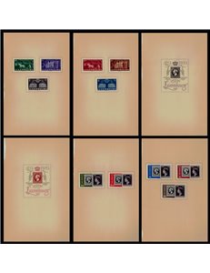 LUSSEMBURGO 1952 Libro ufficiale distribuito alle autorità