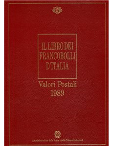 ITALIA 1989 Buca delle Lettere, il libro dei francobolli, nuovo