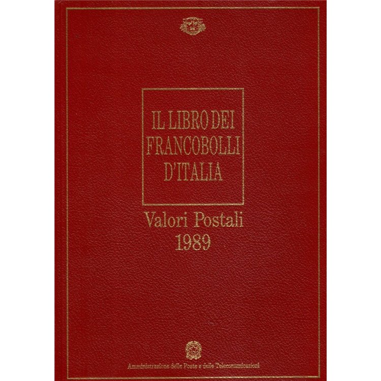 ITALY 1989 Letterbox, the stamp book, new