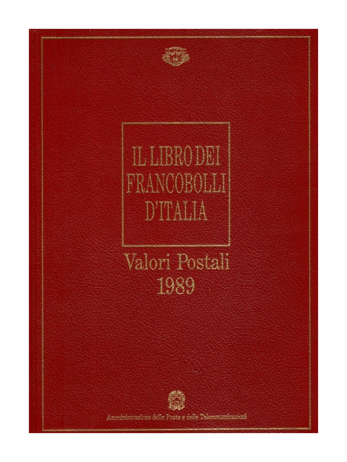 ITALY 1989 Letterbox, the stamp book, new