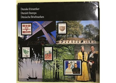 DENMARK 1992 Official Book of the Danish Post