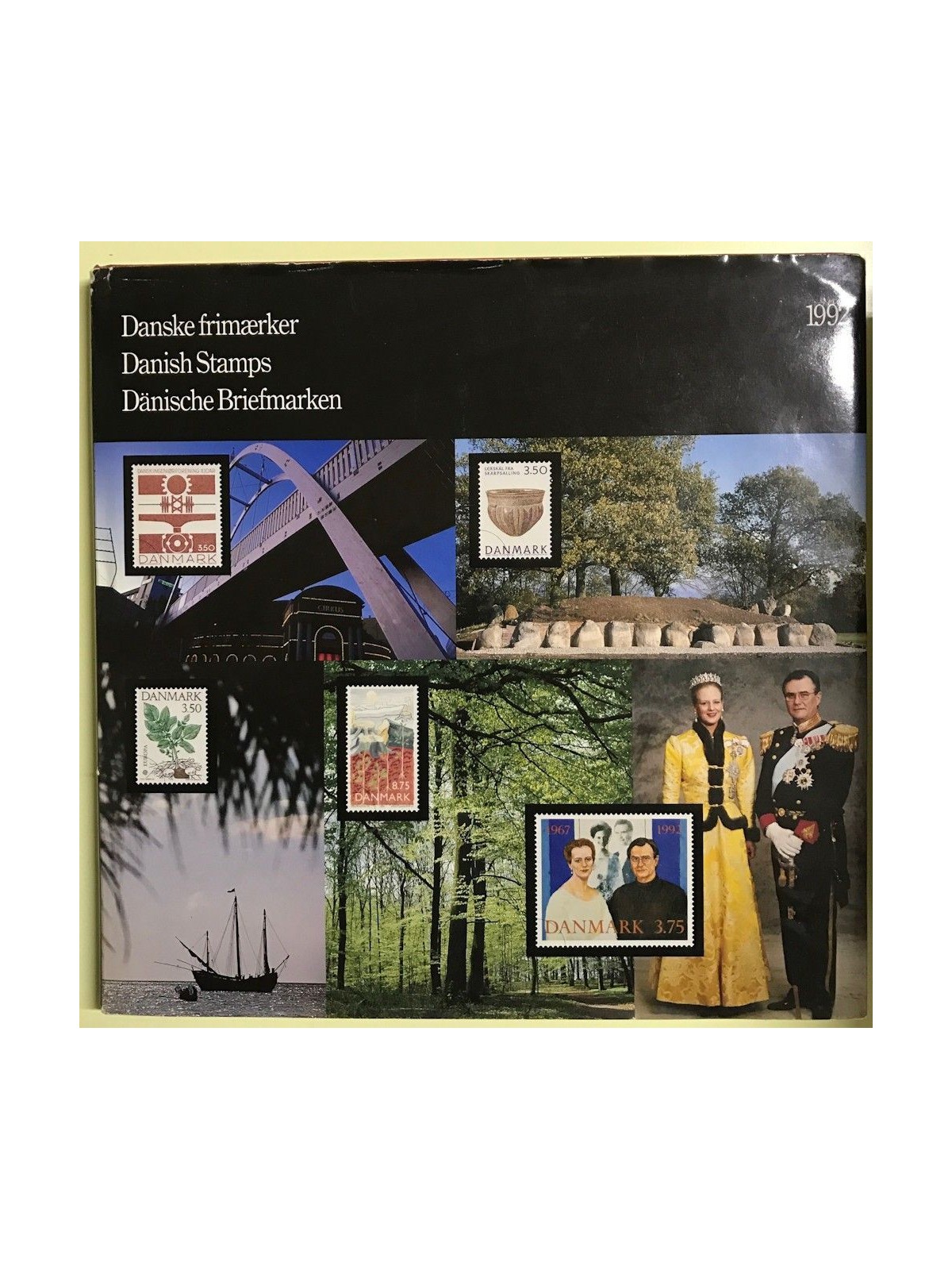 DENMARK 1992 Official Book of the Danish Post