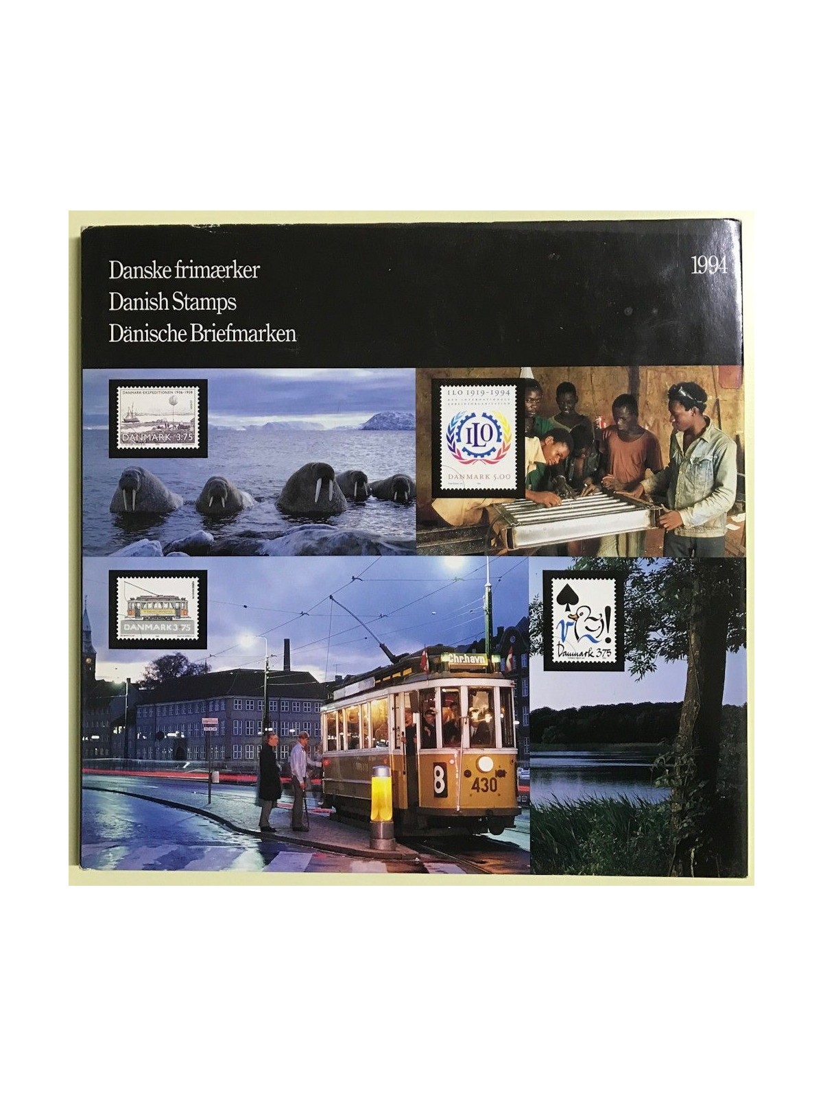 DENMARK 1994 Official Book of the Danish Post