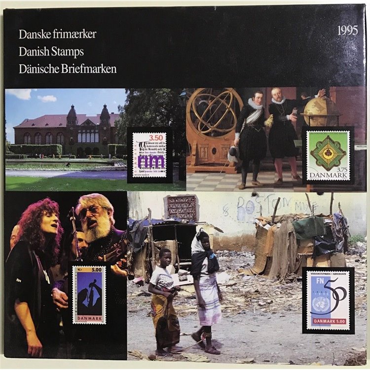 DANIMARCA 1995 Libro Ufficiale delle Poste Danesi