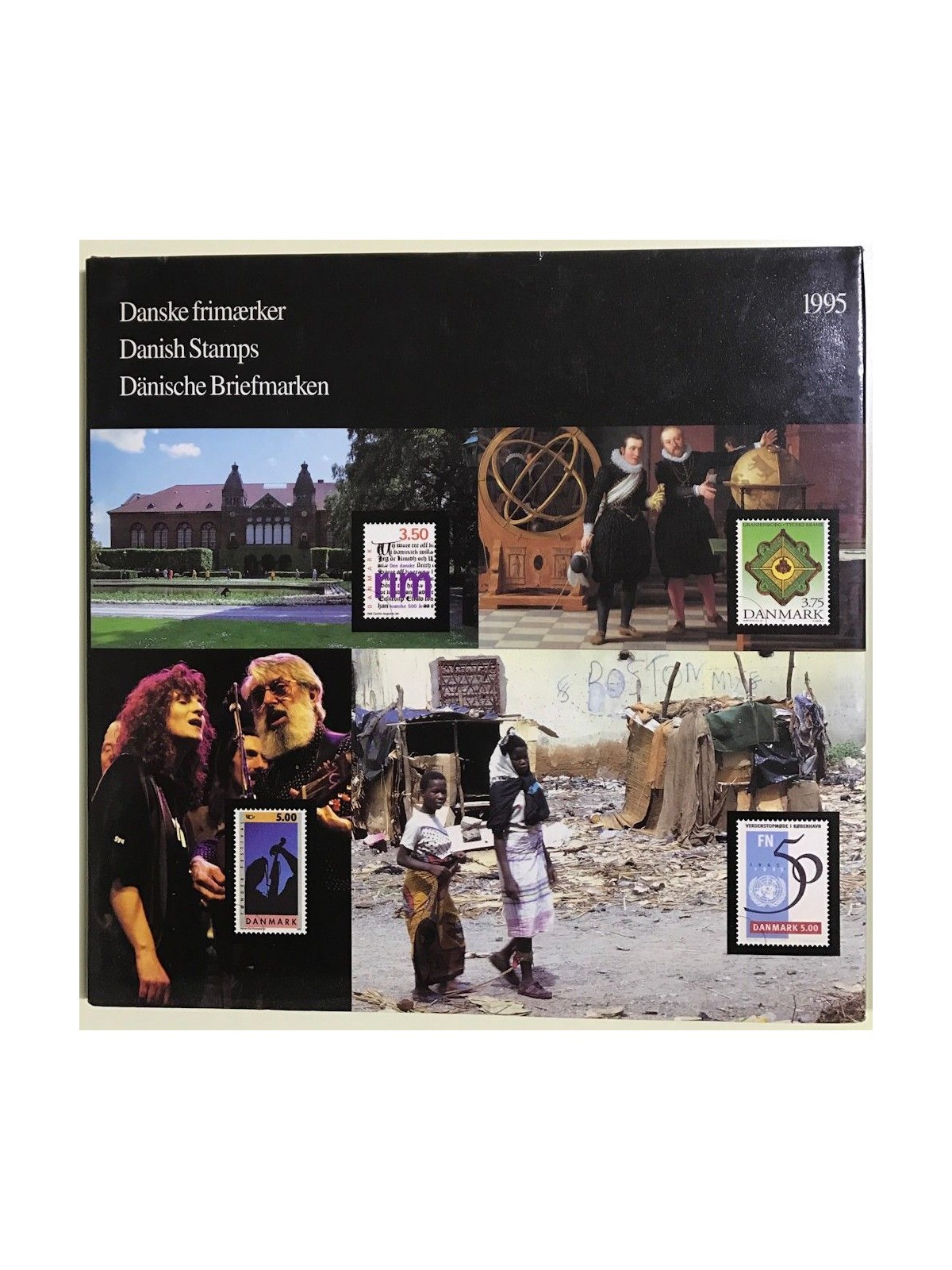 DANIMARCA 1995 Libro Ufficiale delle Poste Danesi