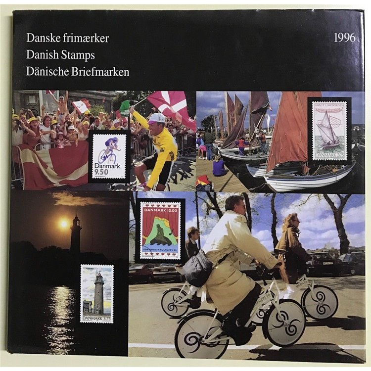 DANIMARCA 1996 Libro Ufficiale delle Poste Danesi
