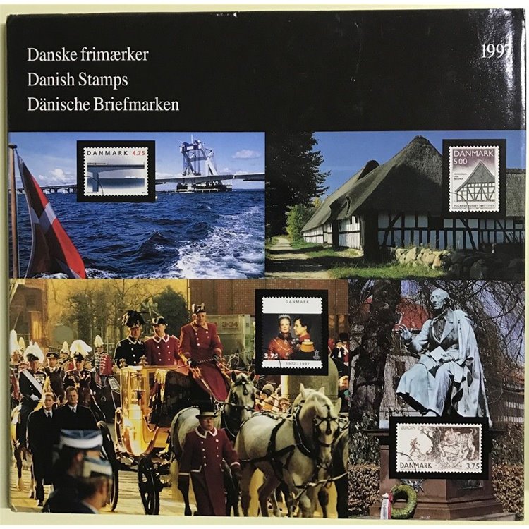 DENMARK 1997 Official Book of the Danish Post