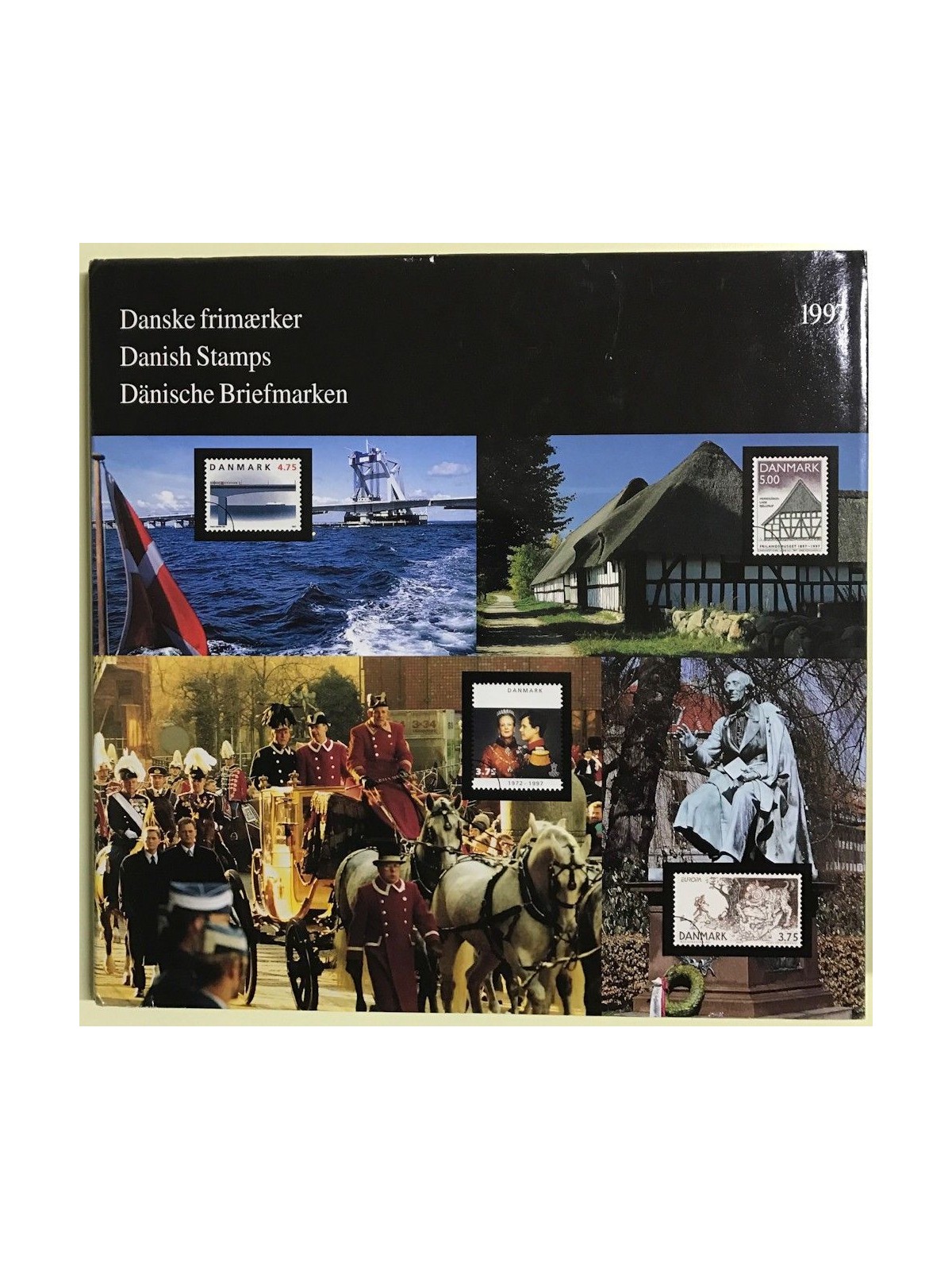 DANIMARCA 1997 Libro Ufficiale delle Poste Danesi