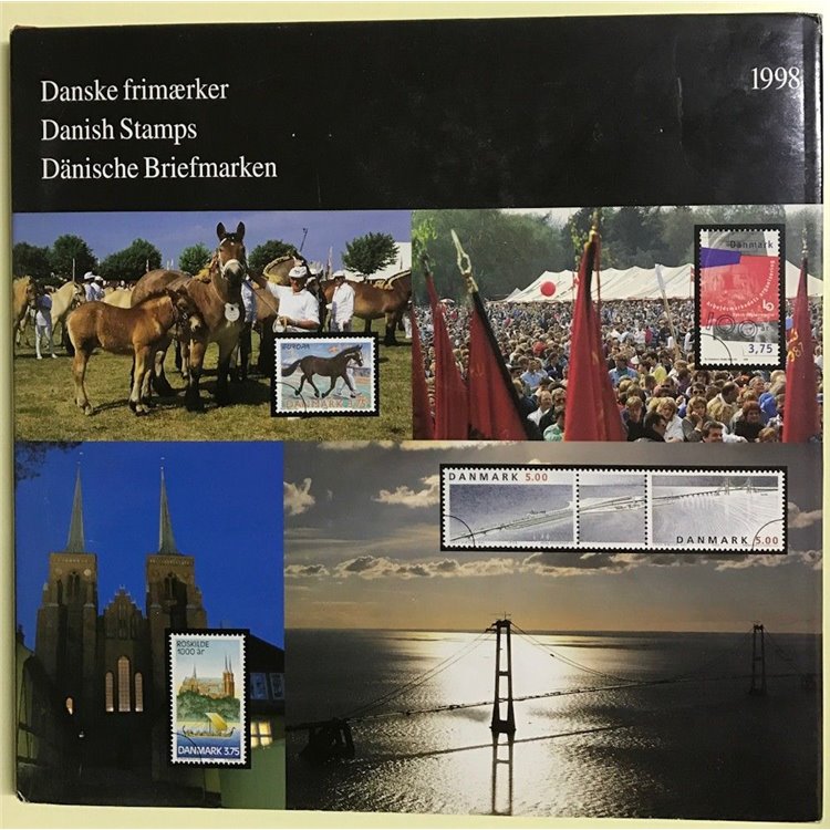 DANIMARCA 1998 Libro Ufficiale delle Poste Danesi