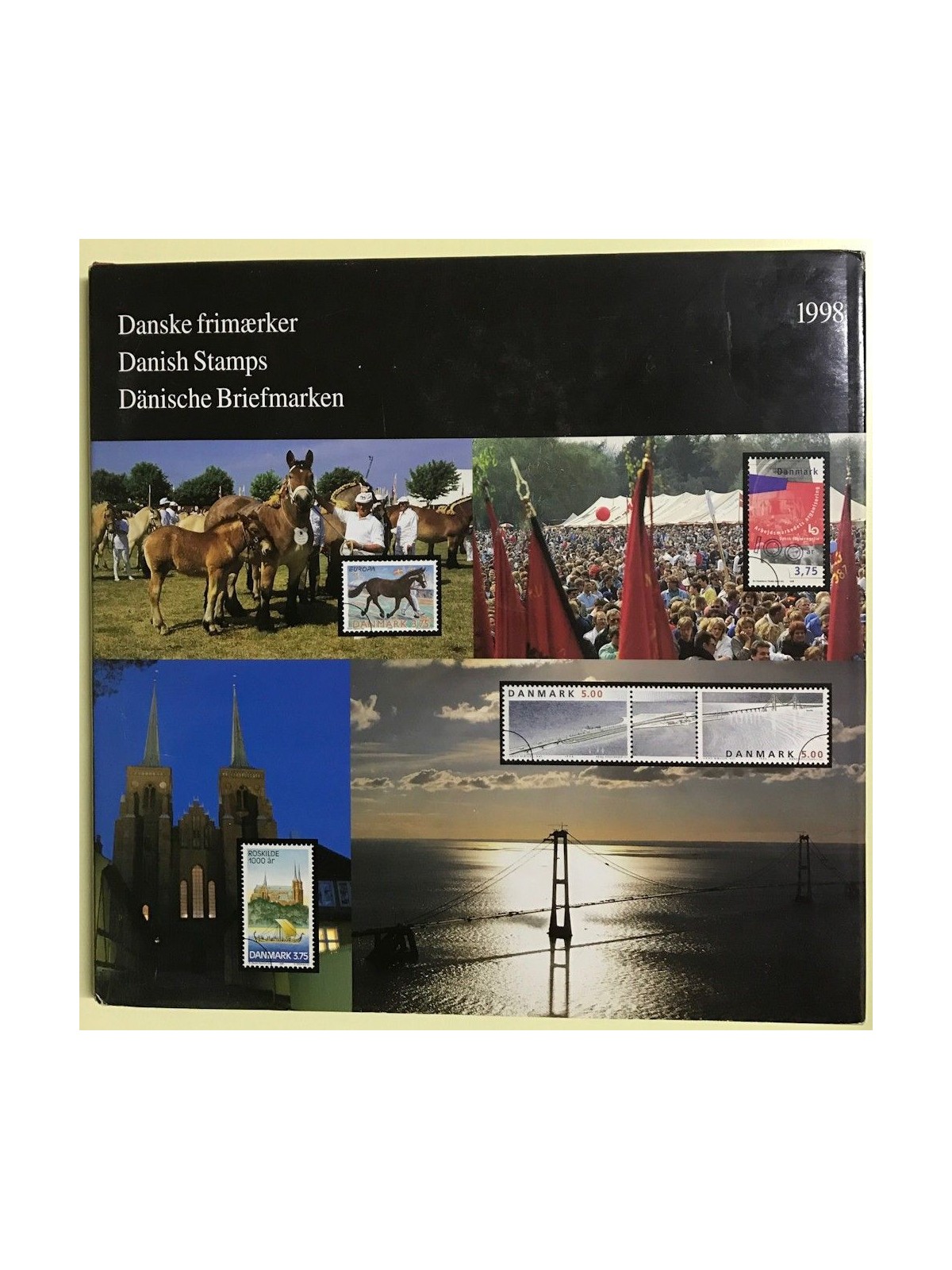 DANIMARCA 1998 Libro Ufficiale delle Poste Danesi