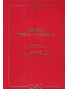 NORWAY 1990 Official Book of the Norwegian Post