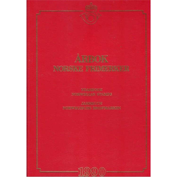 NORWAY 1990 Official Book of the Norwegian Post