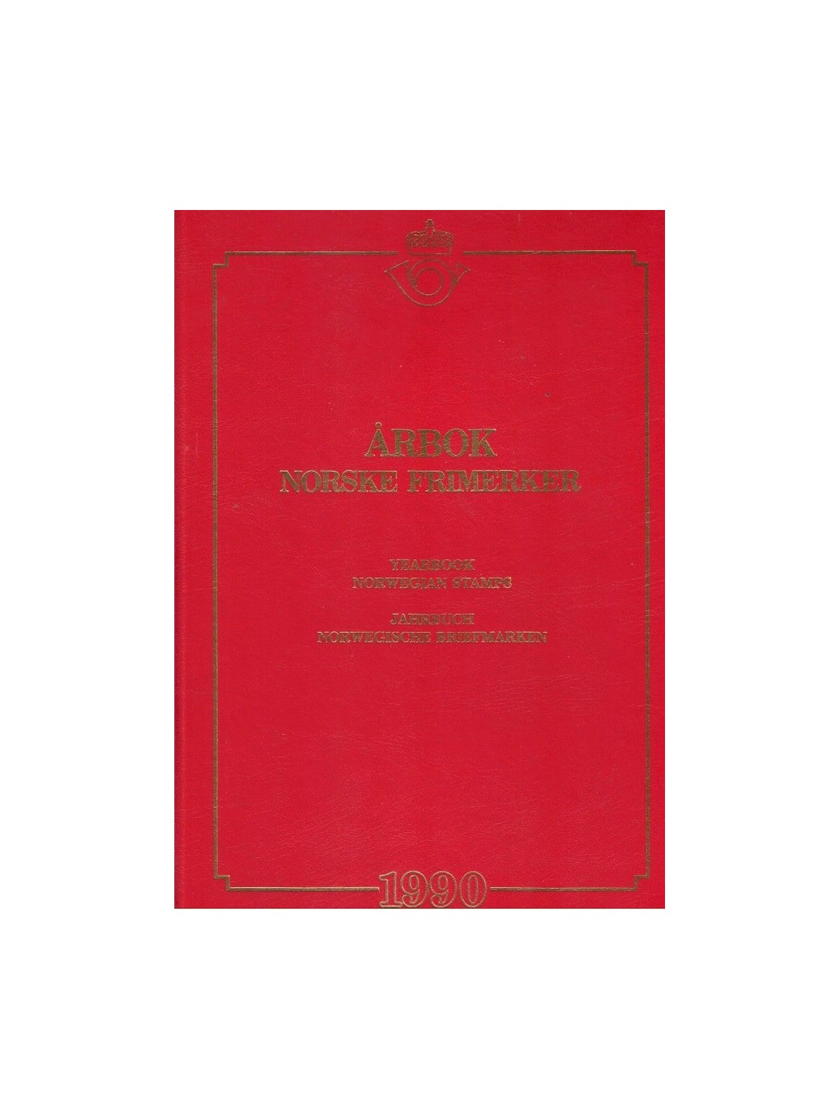 NORWAY 1990 Official Book of the Norwegian Post