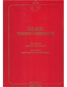 NORWAY 1991 Official Book of the Norwegian Post