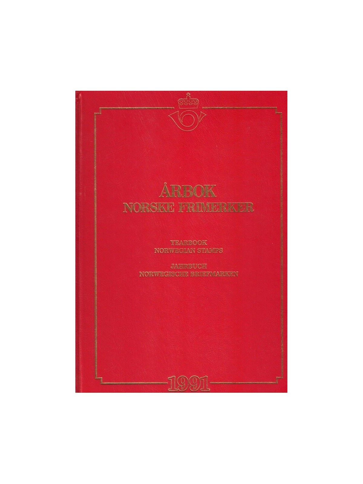 NORVEGIA 1991 Libro Ufficiale delle Poste Norvegesi