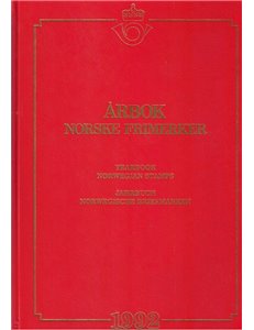 NORVEGIA 1992 Libro Ufficiale delle Poste Norvegesi
