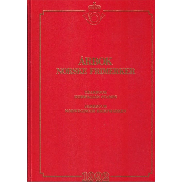 NORWAY 1992 Official Book of the Norwegian Post