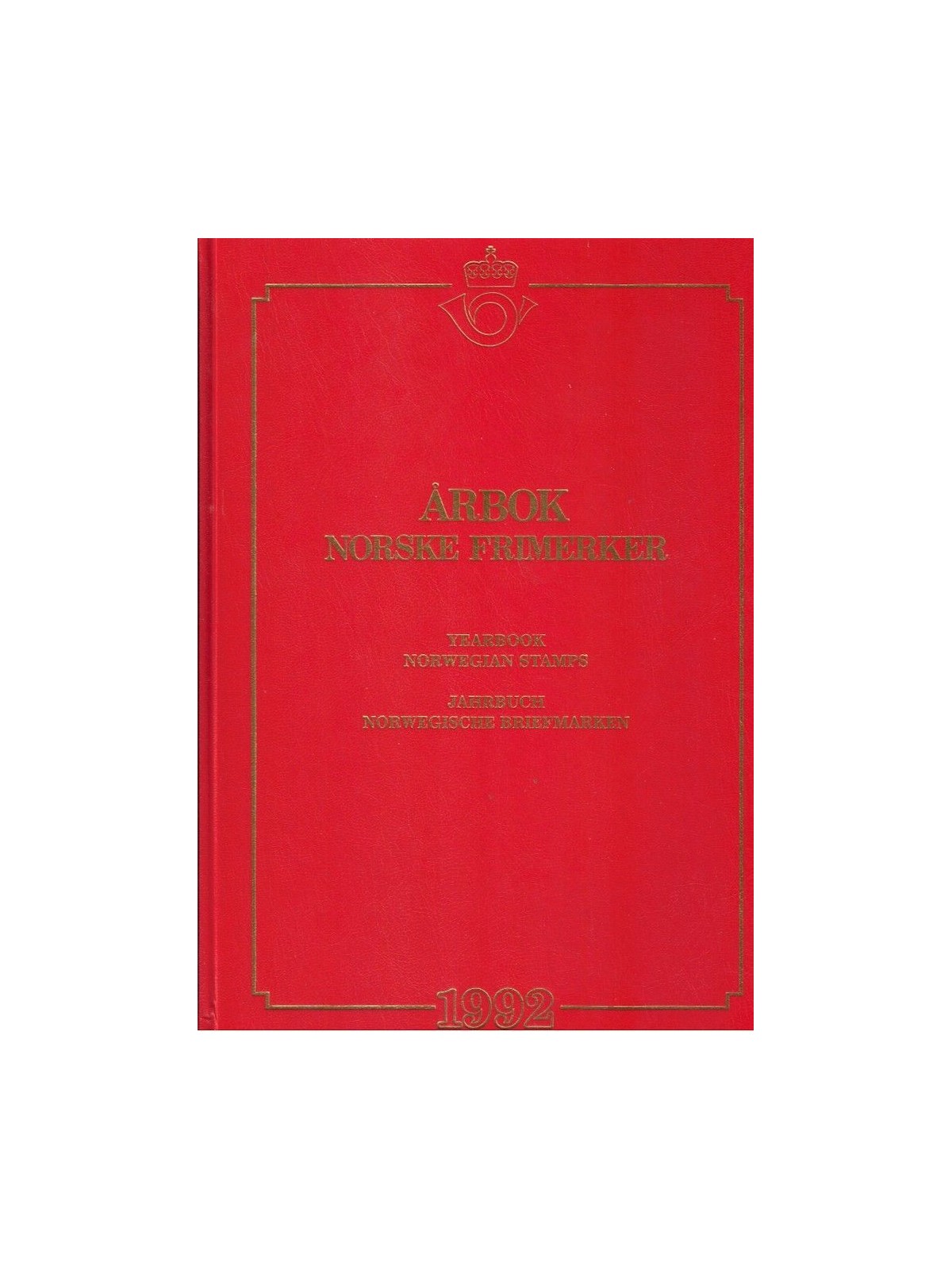NORVEGIA 1992 Libro Ufficiale delle Poste Norvegesi