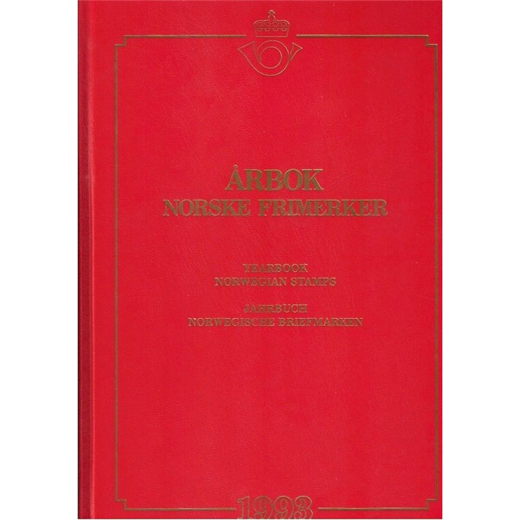 NORWAY 1993 Official Book of the Norwegian Post
