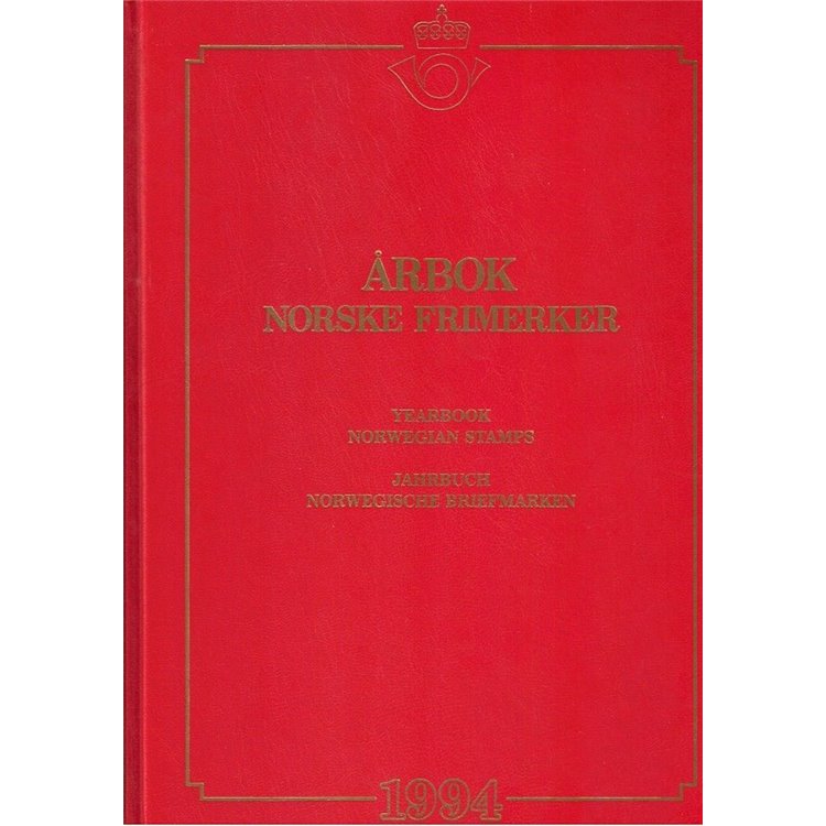 NORVEGIA 1994 Libro Ufficiale delle Poste Norvegesi