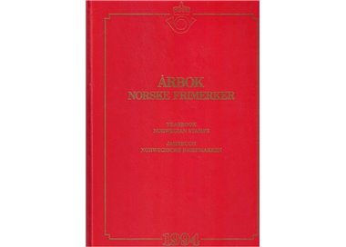 NORVEGIA 1994 Libro Ufficiale delle Poste Norvegesi