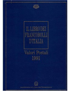 ITALY 1991 Letterbox, the book of stamps