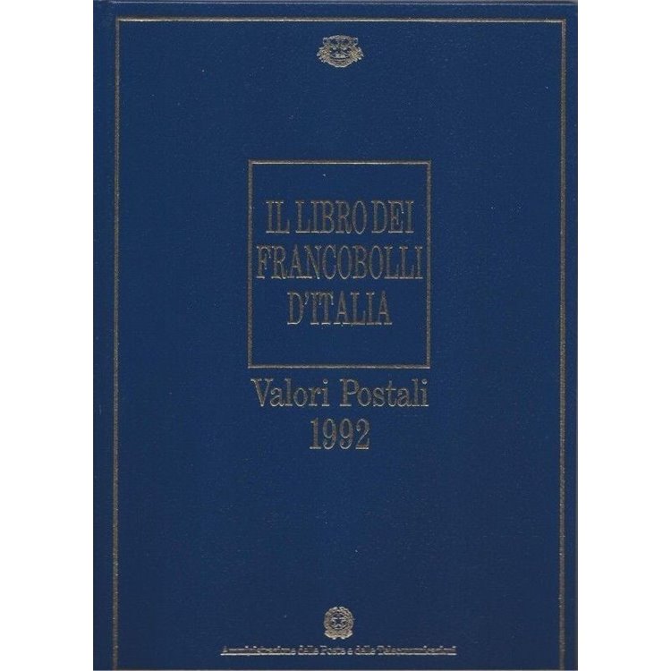 ITALY 1992 Letterbox, the stamp book, new