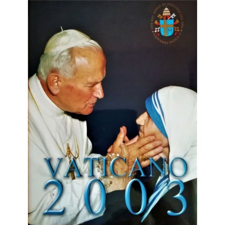 VATICANO 2003 Libro Ufficiale Completo