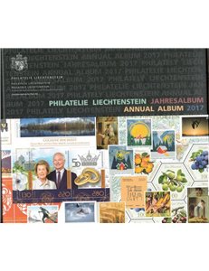LIECHTENSTEIN 2017 Il libro dei francobolli