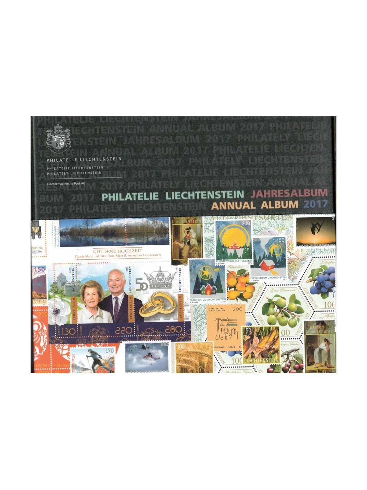 LIECHTENSTEIN 2017 The Book of Stamps