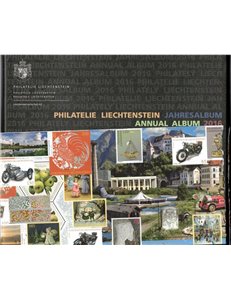 LIECHTENSTEIN 2016 Il libro dei francobolli
