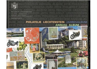 LIECHTENSTEIN 2016 Il libro dei francobolli