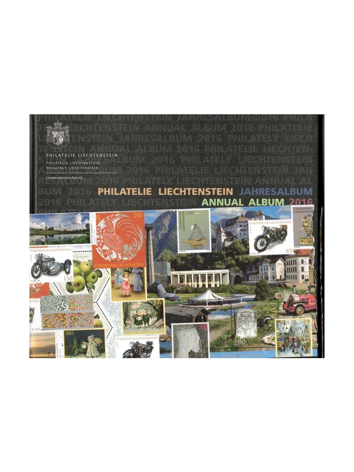 LIECHTENSTEIN 2016 The Book of Stamps
