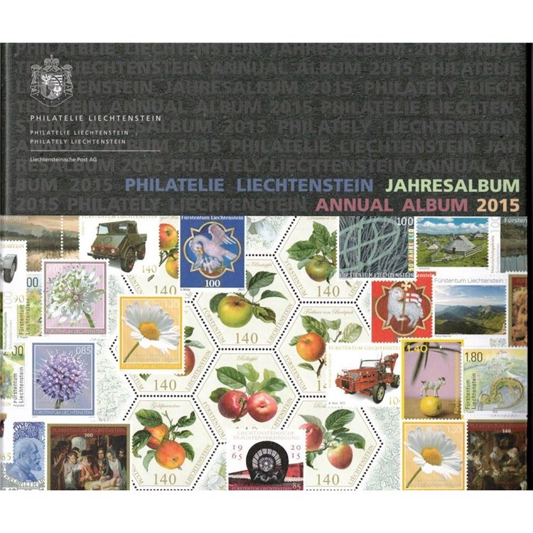 LIECHTENSTEIN 2015 The Book of Stamps