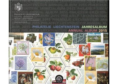 LIECHTENSTEIN 2015 Il libro dei francobolli