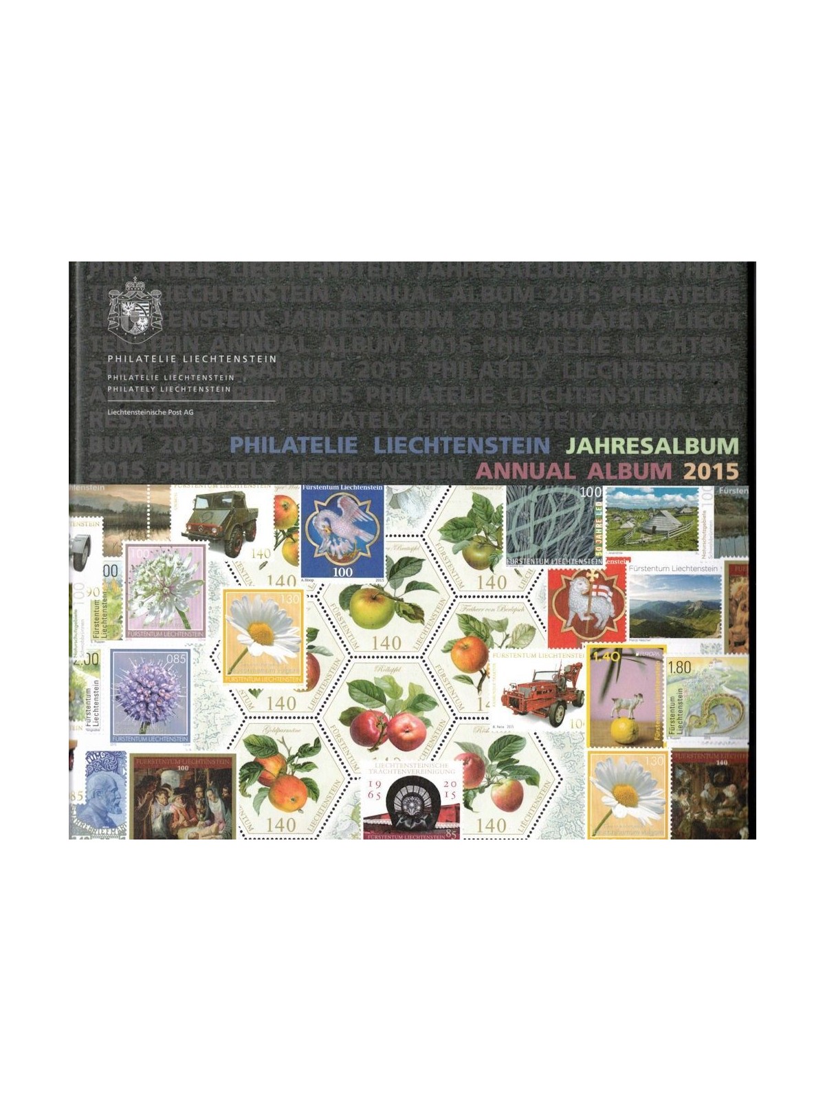 LIECHTENSTEIN 2015 The Book of Stamps