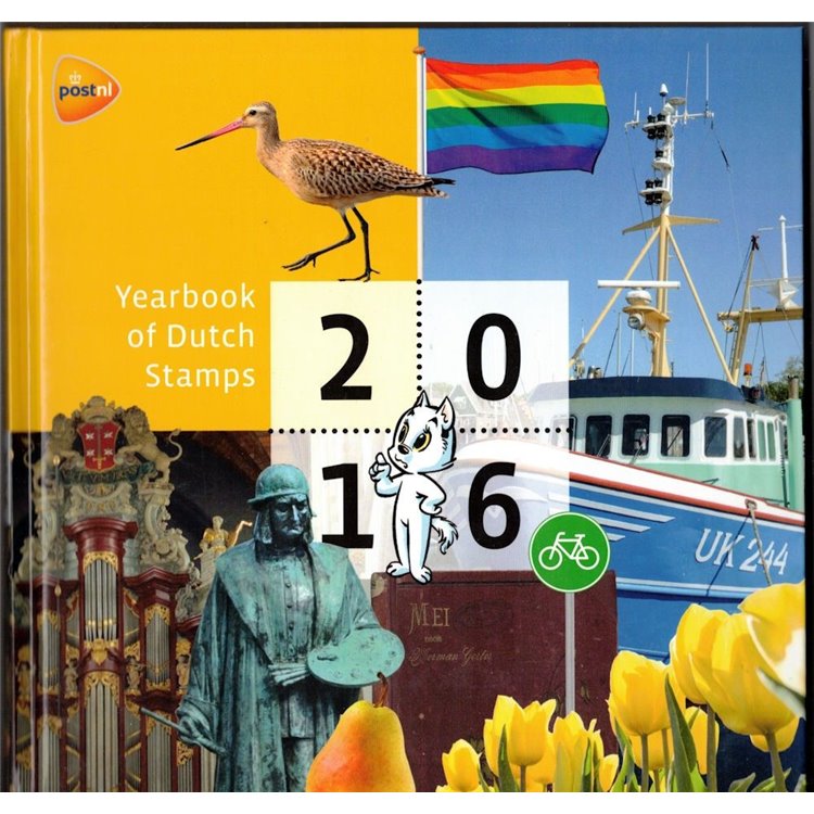 NETHERLANDS 2016 The Book of Stamps