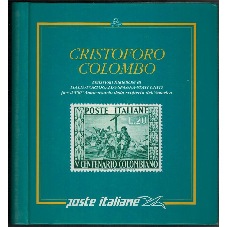 CRISTOFORO COLOMBO Libro ufficiale delle Poste Italiane