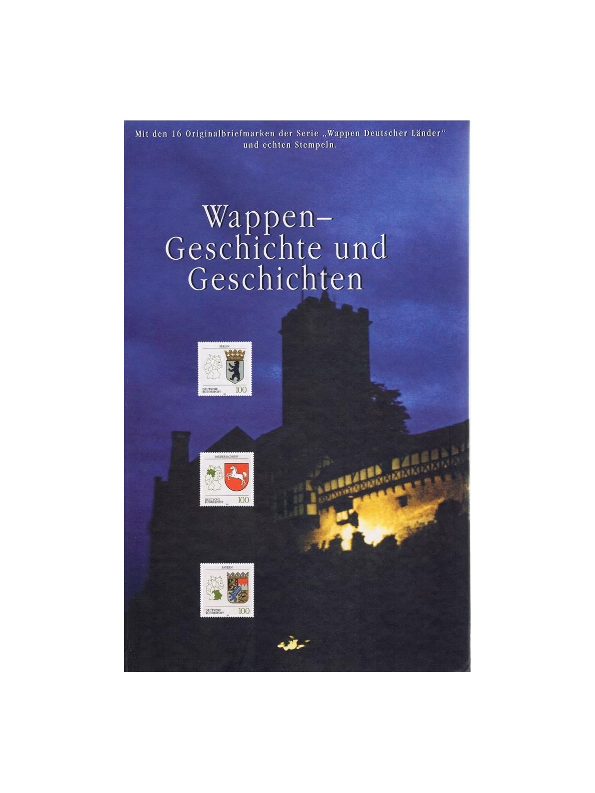 GERMANIA BRD 1994 Libro di francobolli con gli stemmi dei 16 stati federali