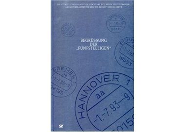 GERMANIA 1993 Libro di francobolli, Benvenuti a cinque cifre