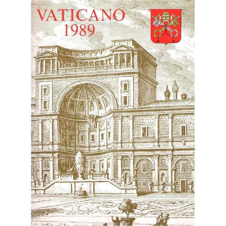 VATICAN 1989 Complete Official Book