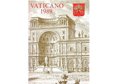 VATICANO 1989 Libro Ufficiale Completo